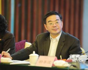 Zhou Qiang listening to Hunan provincial people's congress delegates, 2011